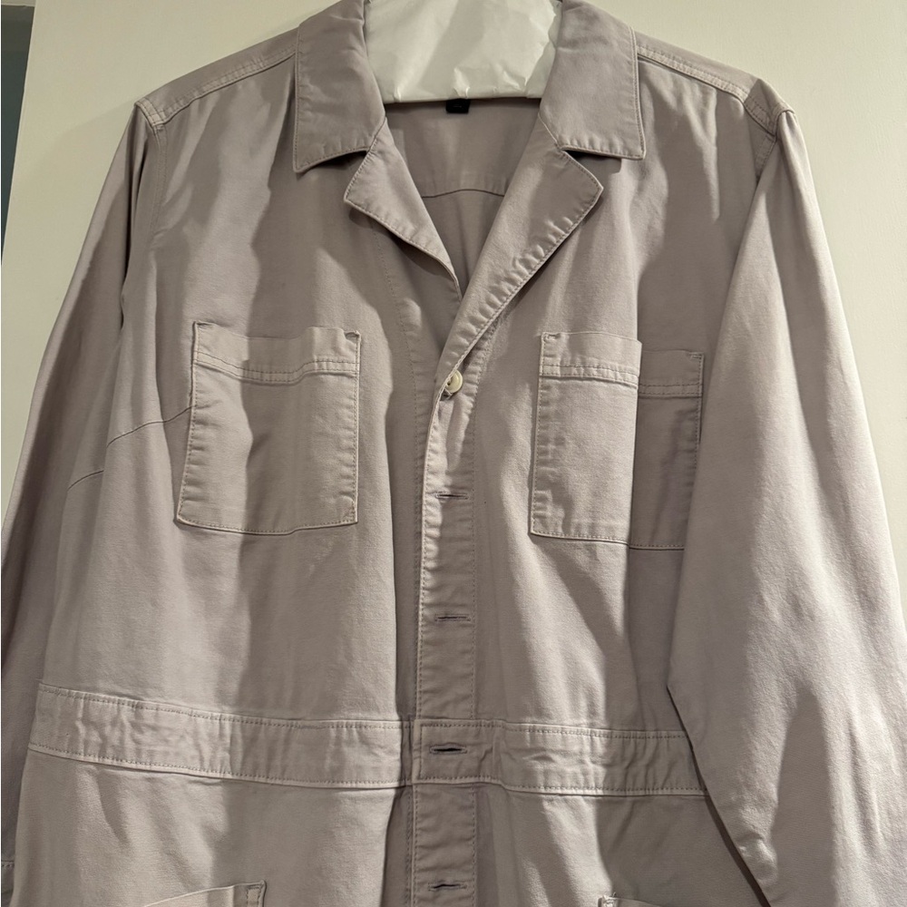 Universal Thread Purple Jumpsuit Long Sleeve - Picture 2 of 3